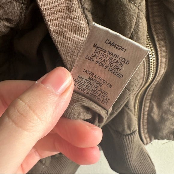 Young Fabulous & Broke Reversible Quilter/Canvas Jacket Large - Picture 8 of 15